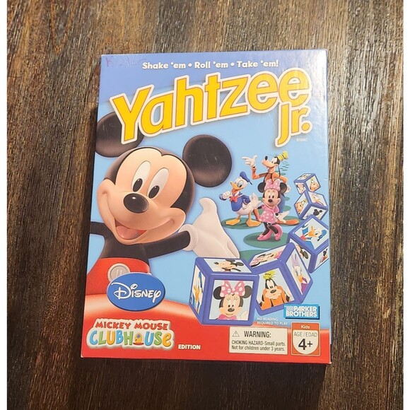 Yahtzee Jr Game Disney Mickey Mouse Clubhouse Complete w/ Instructions - Picture 1 of 6